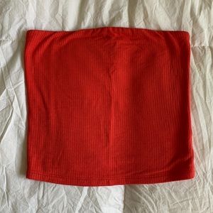 Like New Dark Pink Crop Tube Top
